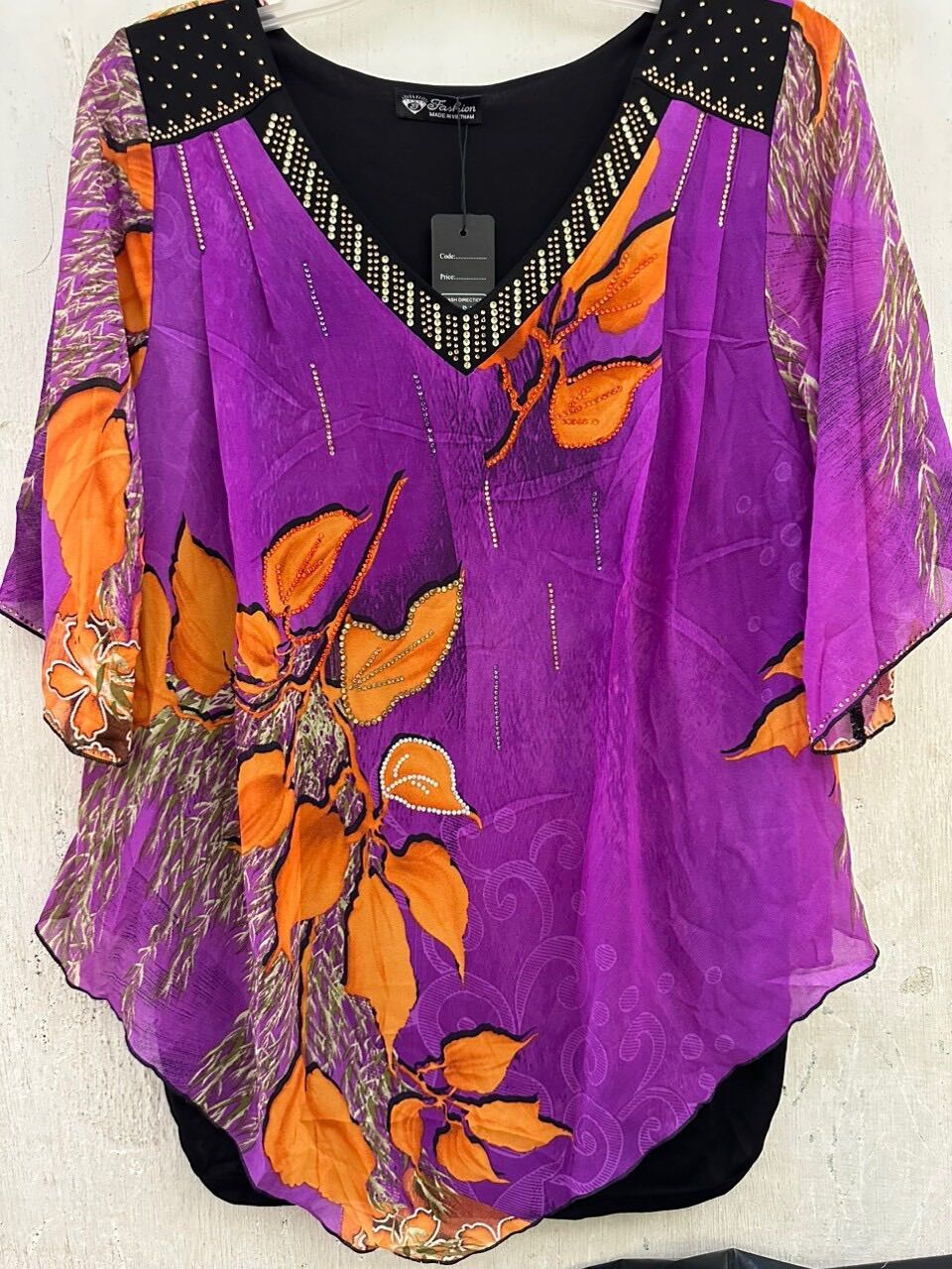 Áo von cặp kiểu tay cánh dơ 60-70 kí