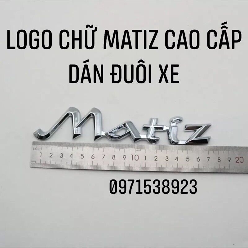 LOGO CHỮ MATIZ CAO CẤP GIÁ RẺ