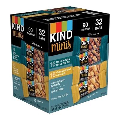 [Healthy] Thanh năng lượng Protein Kind Minis 32 bars