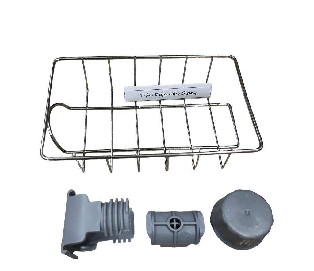 Kệ Rổ Đa Năng inox Gắn Vòi Nước