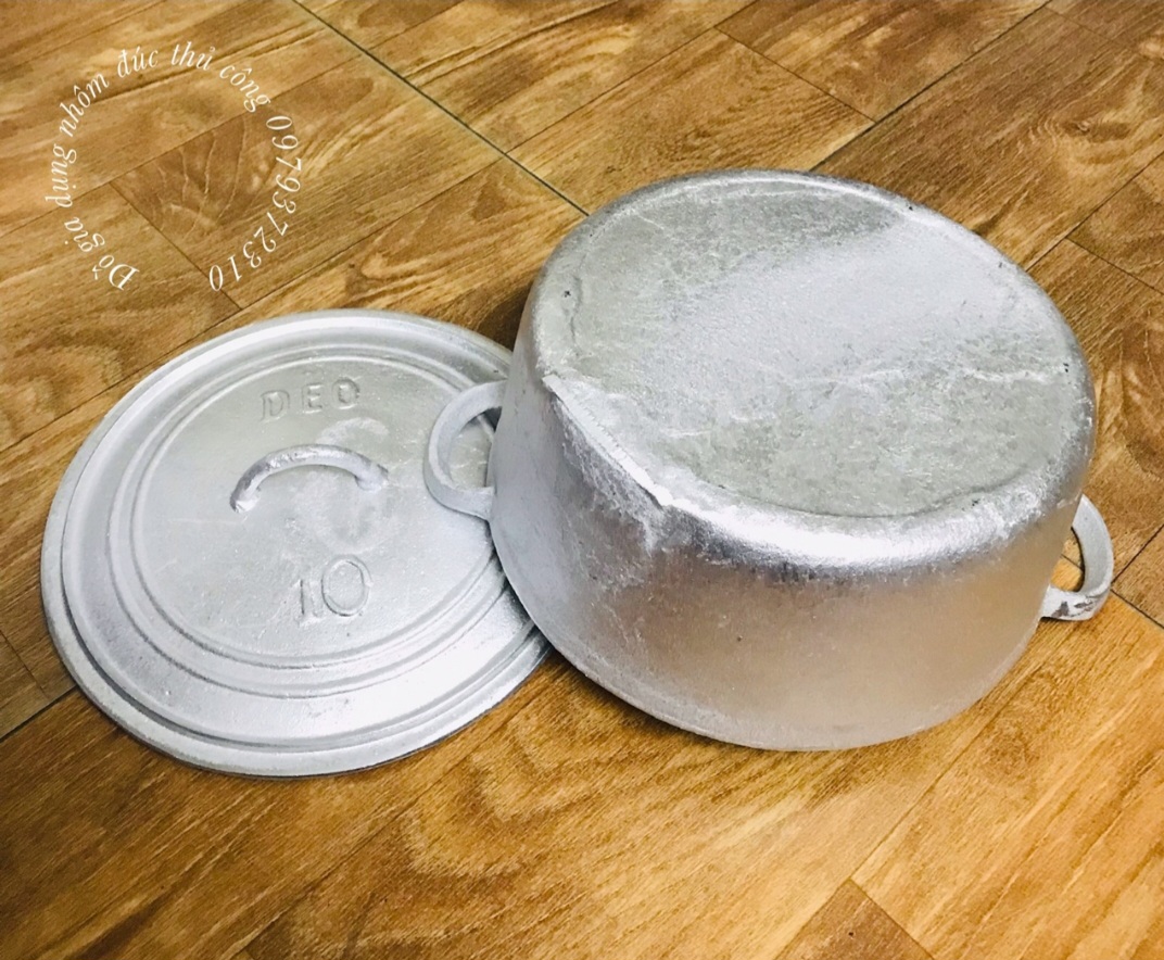 XOONG GANG ĐÚC THỦ CÔNG LÀNG NGHỀ SỐ 10 ( ĐK 23CM )