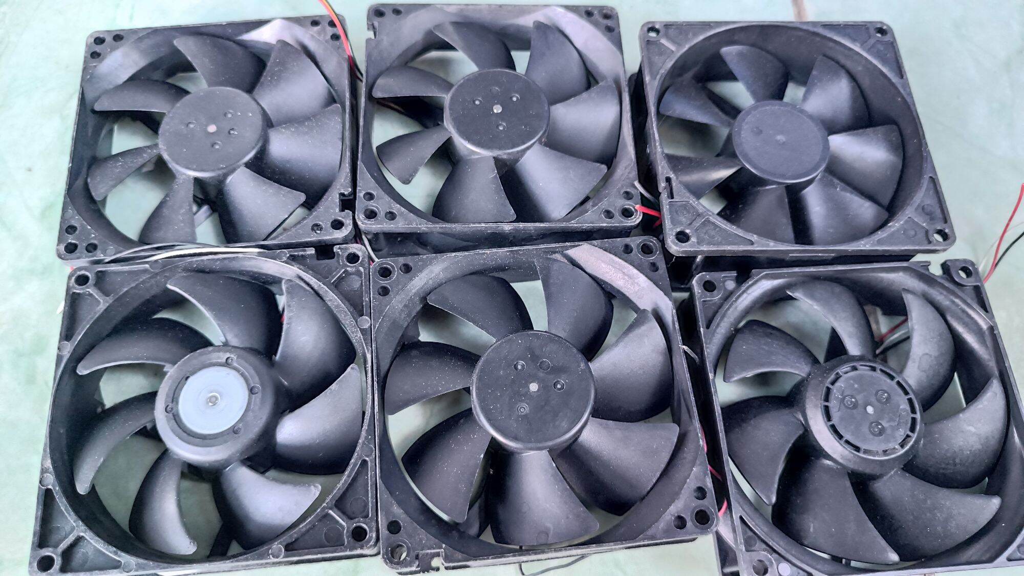 quạt gió 9x9 24v tháo máy chất lượng ( 10 chiếc)