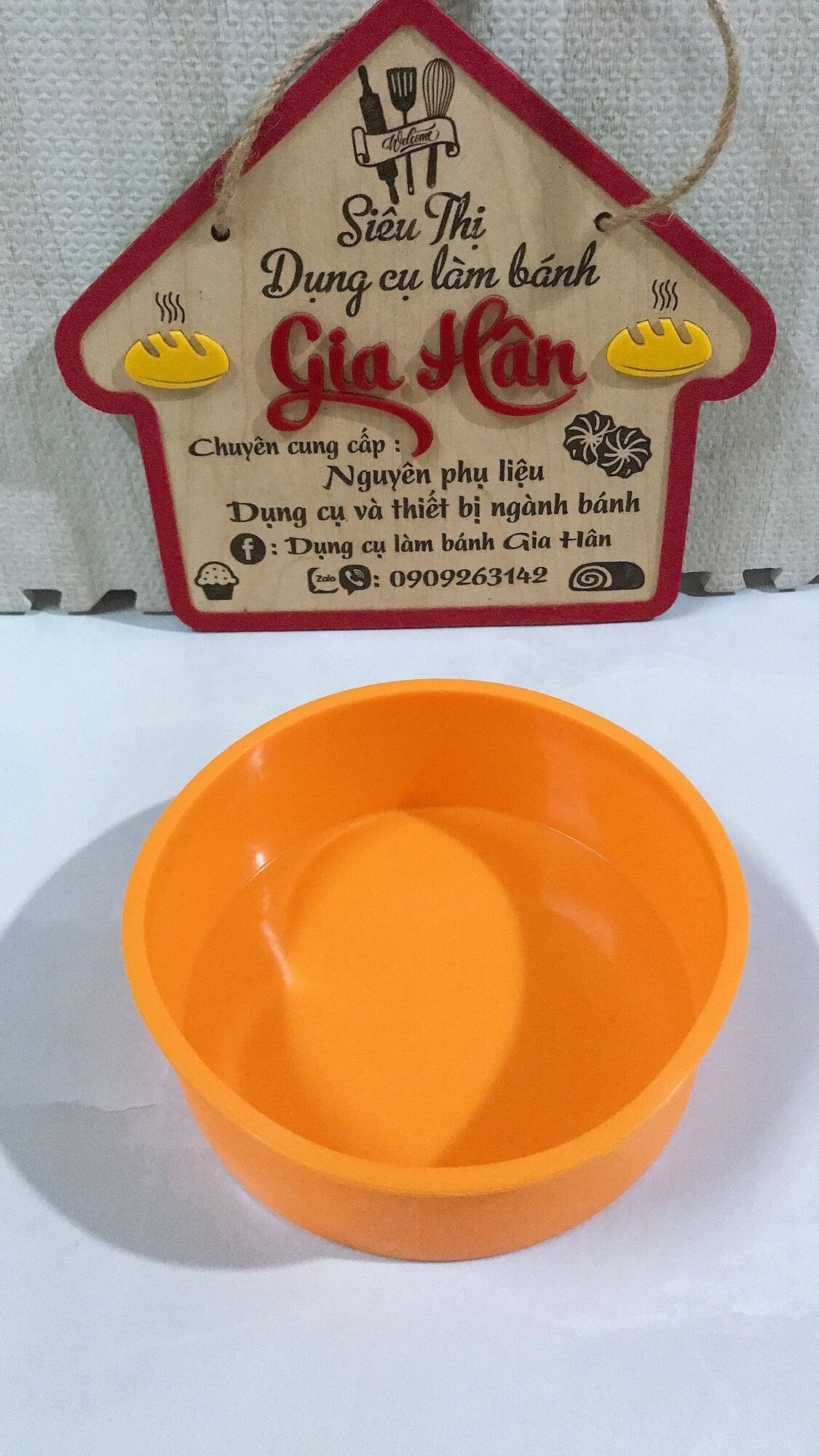 Khuôn silicon tròn 16cm