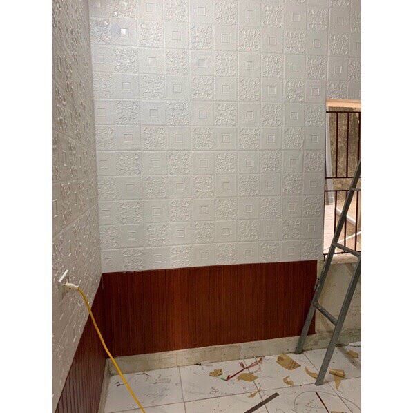 Combo 10 tấm xop dan tuong hoa văn35x70cm
