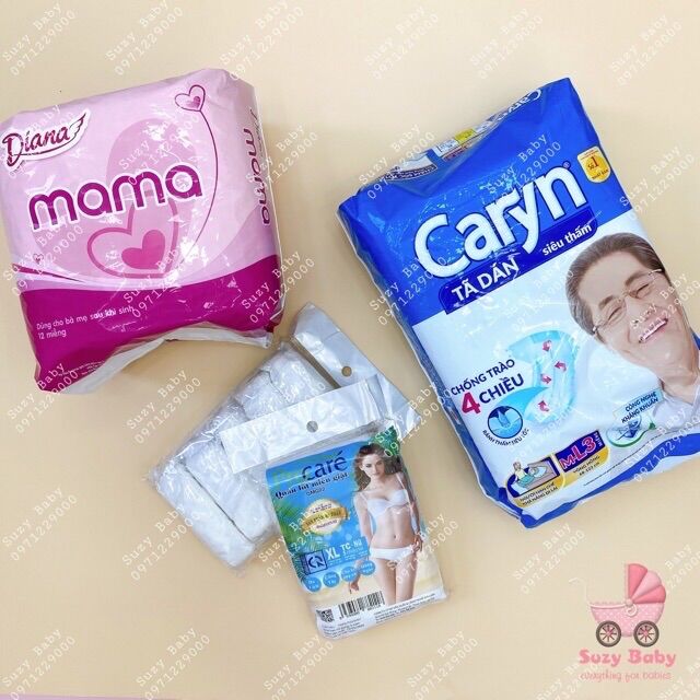 Combo đi sinh cho mẹ