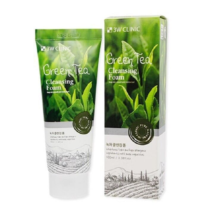 Sữa rửa mặt trà xanh 3W