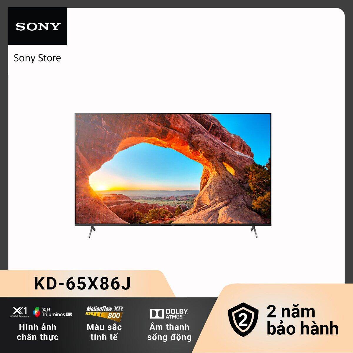 [Voucher 300K Follower]Smart Tivi Sony 4K 65 Inch Kd-65X86J