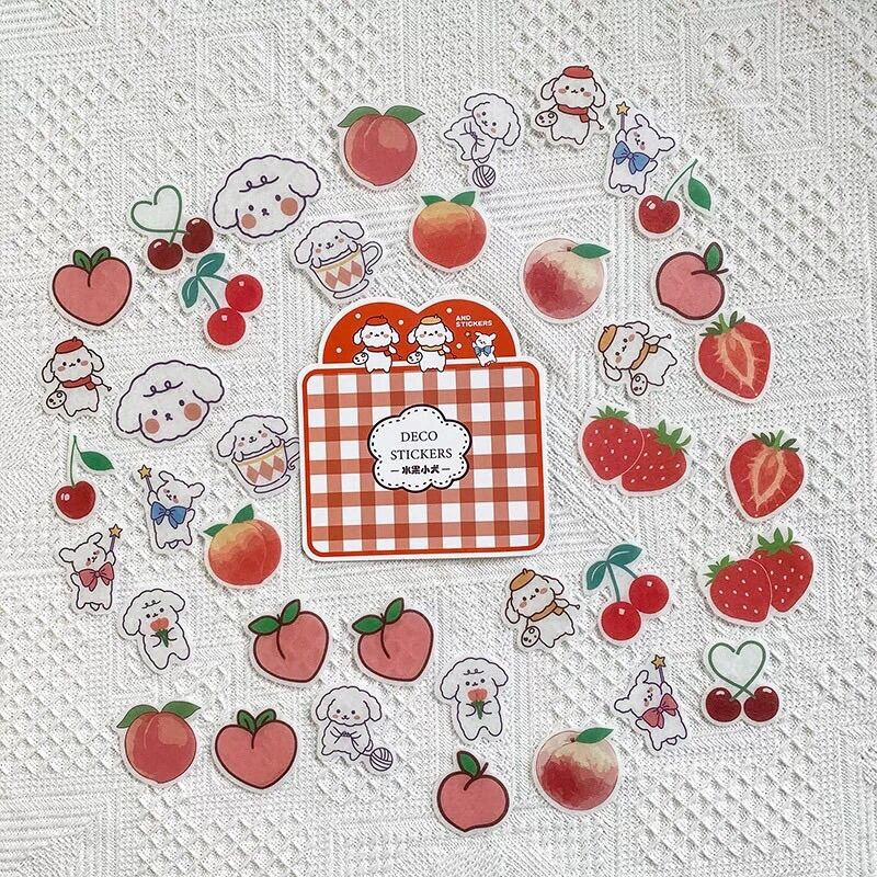 Set 40 miếng Sticker hình dán hoạt hình cắt rời
