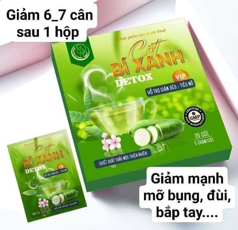 CỐT BÍ XANH DETOX CHÍNH HÃNG VIP