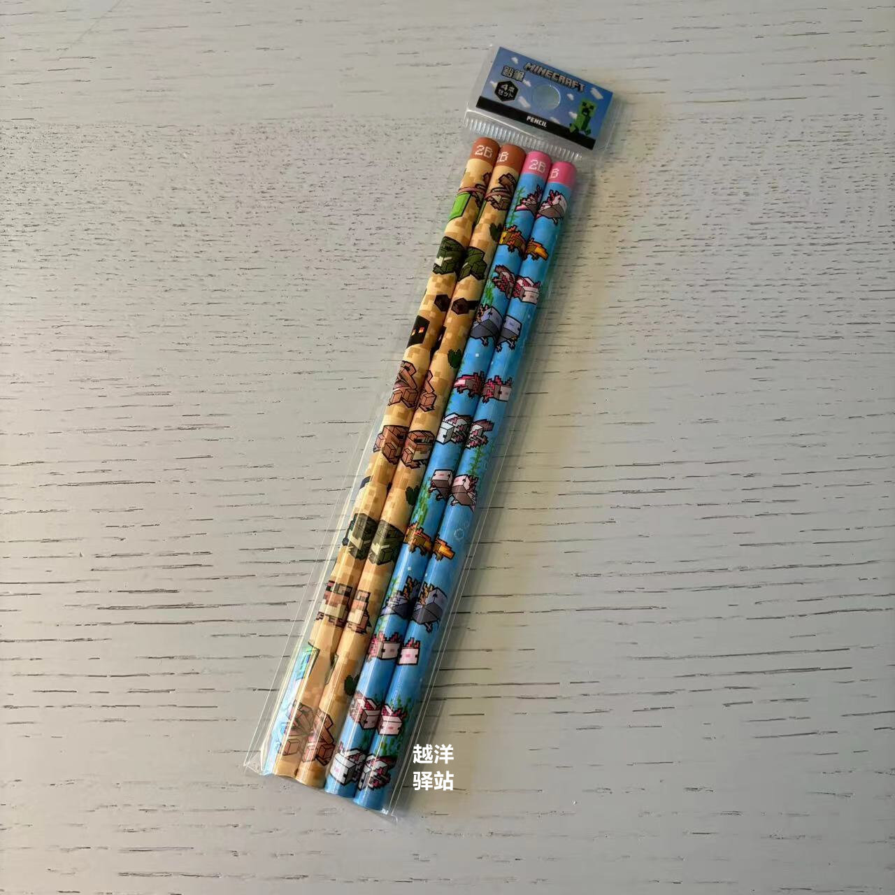 Kcompany Minecraft Pencil Trẻ Em Trẻ Em Đồ Dùng Văn Phòng Phẩm Bút Chì Tròn Bút Chì Thông Thường Loạ