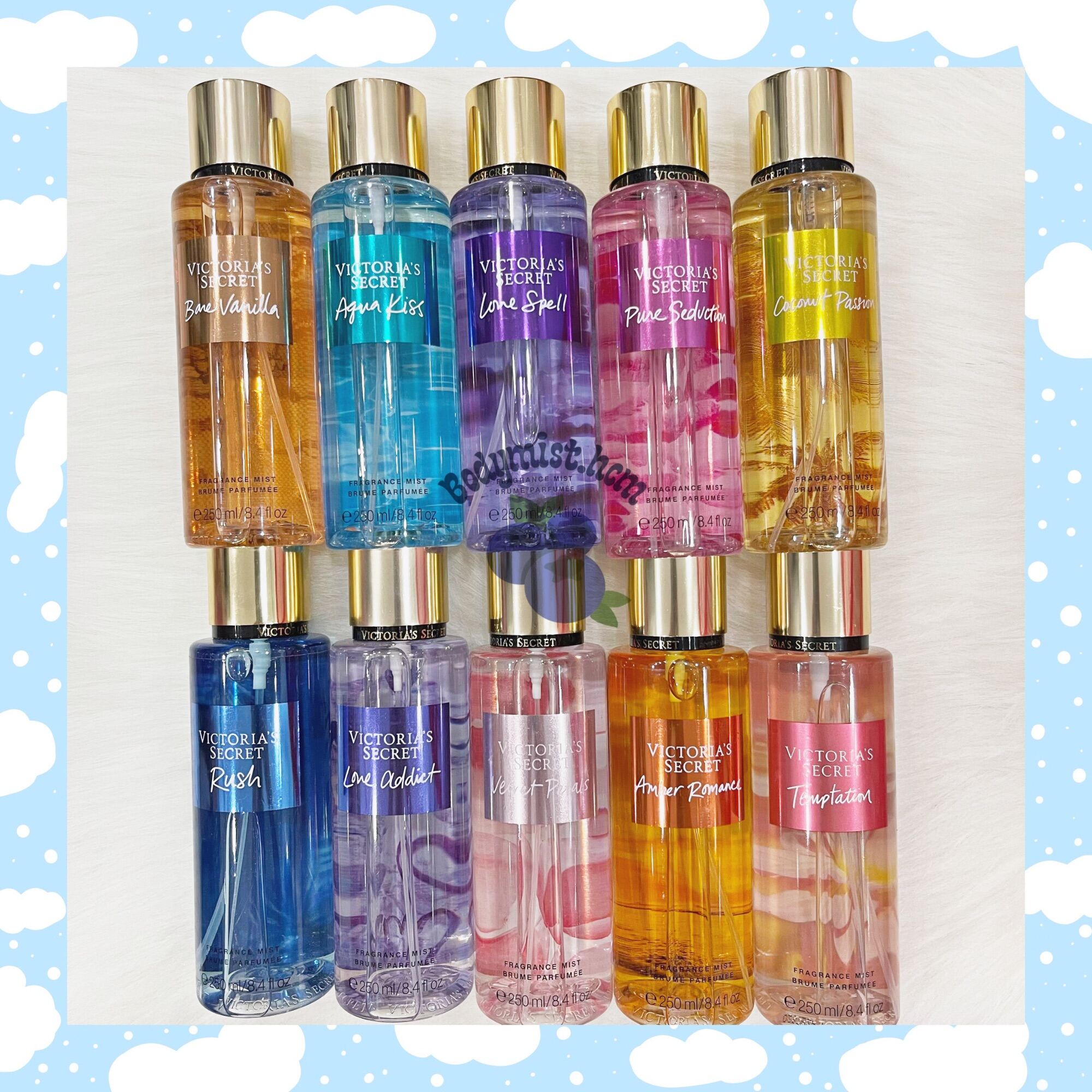 [ Thái ]Bst Body Mist Dòng Holiday 250Ml - Xịt Thơm Toàn Thân Victoria Secret