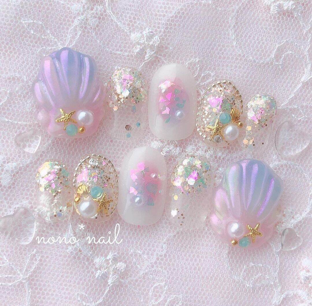 Nailbox thiết kế móng ngắn bộ 10 móng