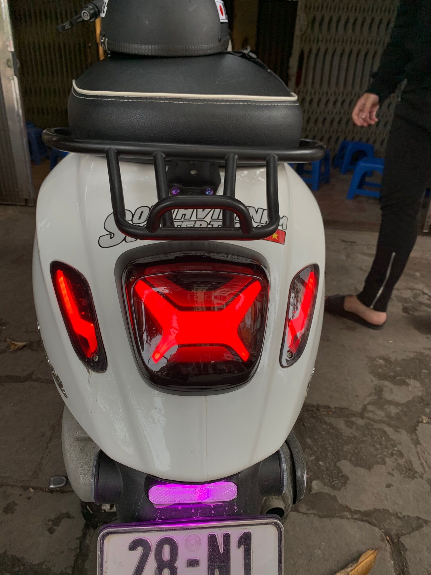 Hậu chữ x cho vespa sprint primavera