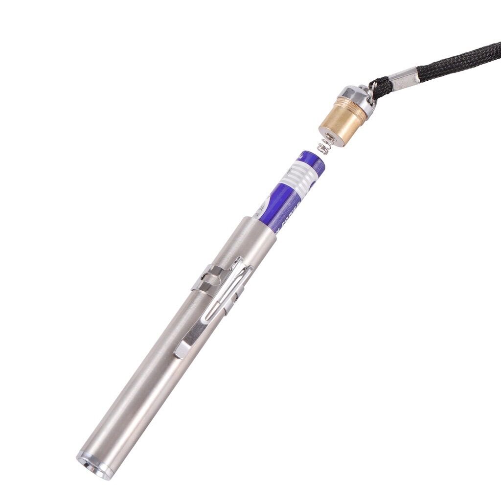 Đèn pin LED kiểm tra trứng bằng thép không gỉ ( kèm pin )