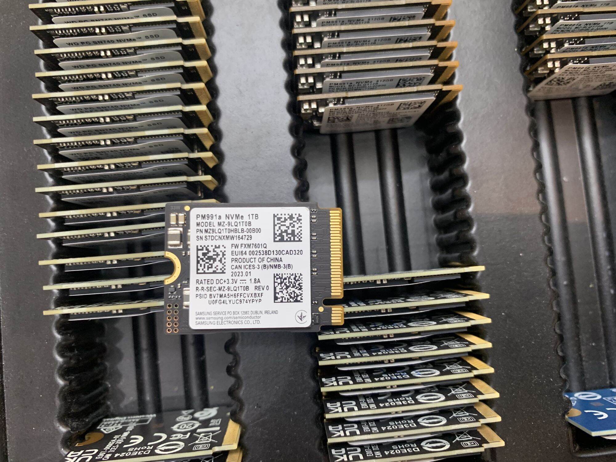 Ổ cứng ssd samsung m2 2230 pm991a 512gb / 1tb - ssd lắp surface