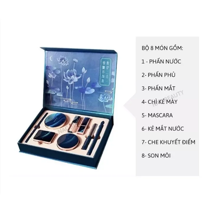Sét bộ trang điểm 8 món cổ trang nội địa trunh