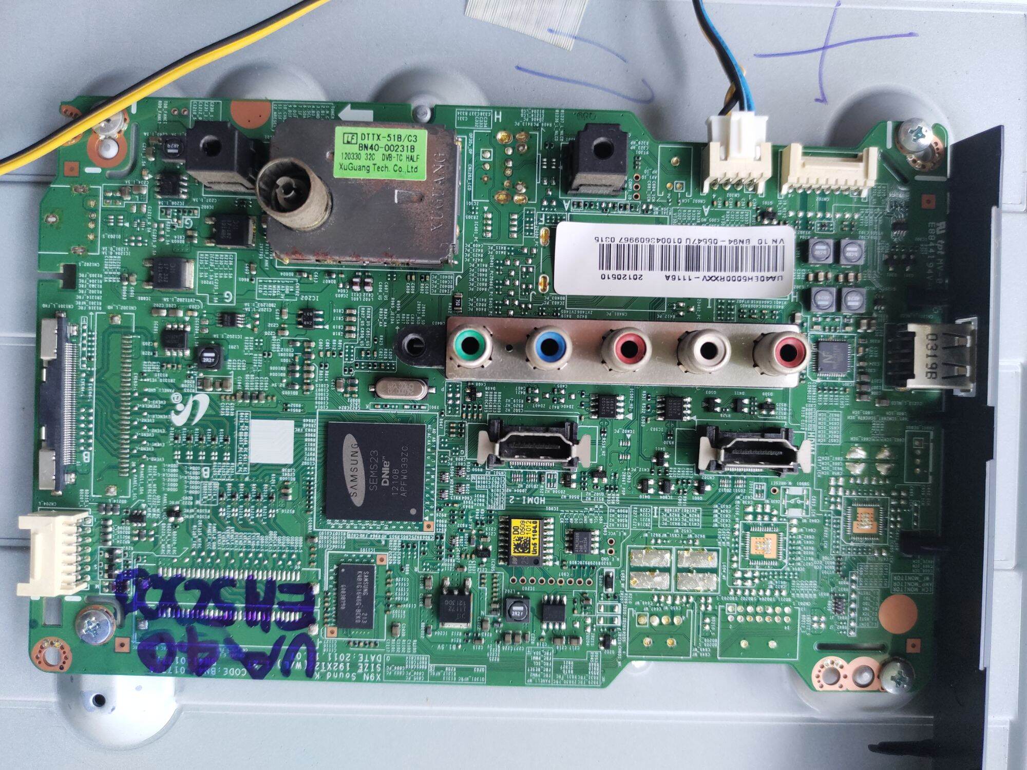 Bo nguồn xử lý tivi samsung ua40eh5000