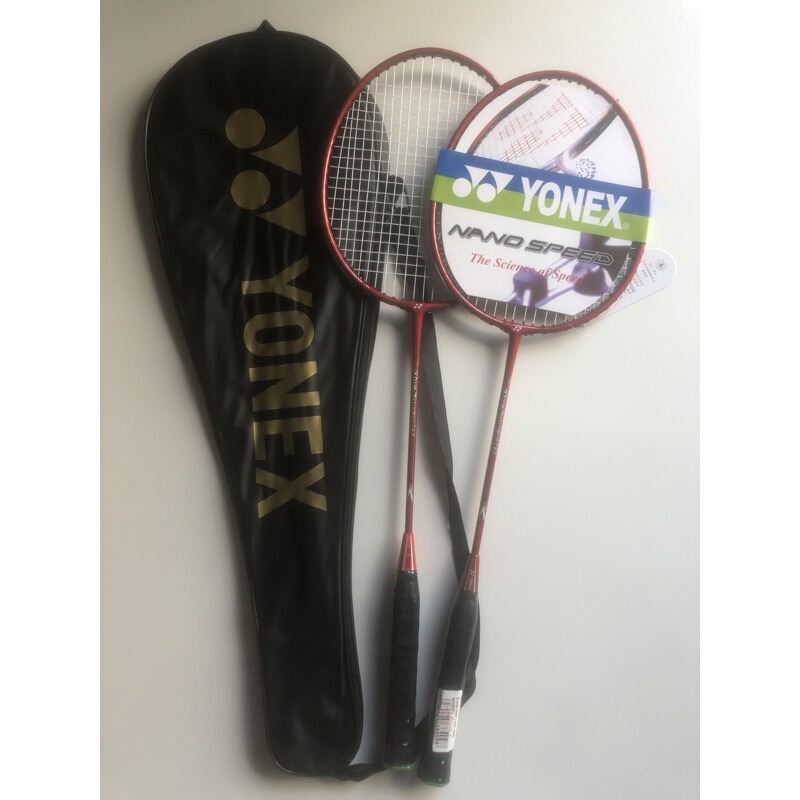 Bộ 2 vợt cầu lông Yonex hàng chính hãng- tặng kèm quả cầu xịn