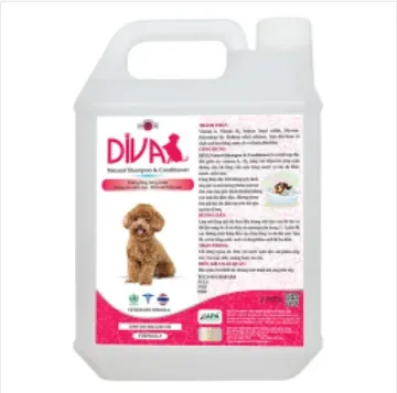 Sữa tắm gội & dầu xả khử mùi dưỡng ẩm diva vn 2000ml