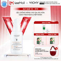 [PHIÊN BẢN MỚI] Gel chống nắng bảo vệ da khỏi tia UV, ô nhiễm, bụi mịn, giảm thâm nám, đốm nâu, nếp nhăn Vichy UV Age 40ml