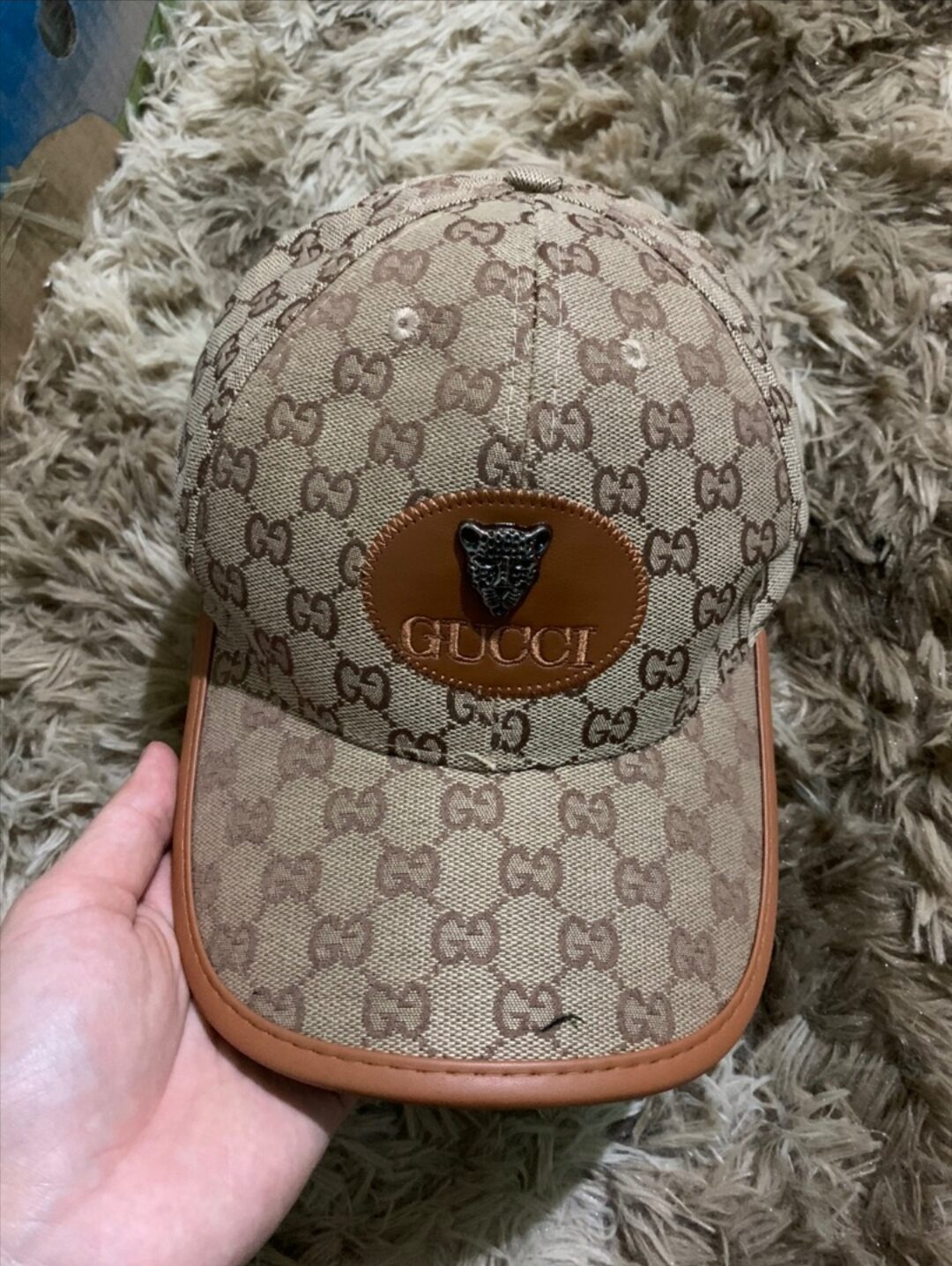 Nón kết lưỡi trai Gucci đầu hổ cực đẹp thời trang nam