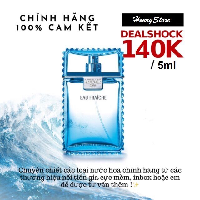 Nước hoa Versace Eau Fraiche mini