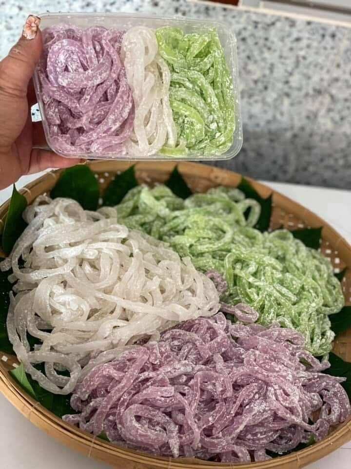 1 kg thạch sắn dây nấu chè ( túi hút chân không)