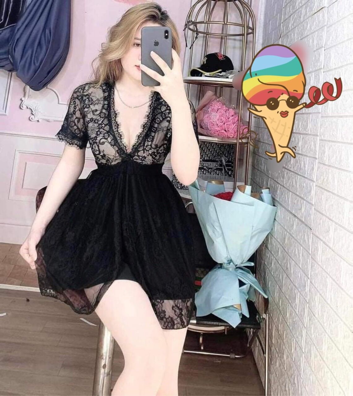 SÉT REN CAO CẤP SEXY HÀNG CHUẨN SHOP