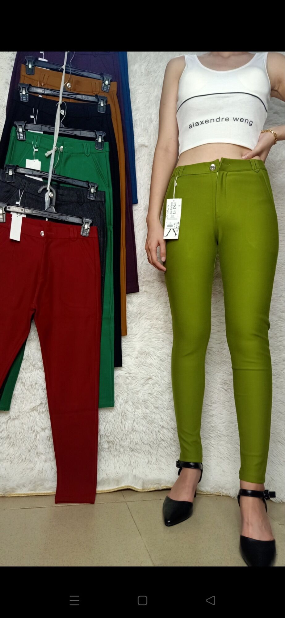 QUẦN COTTON 4 CHIỀU XỊN