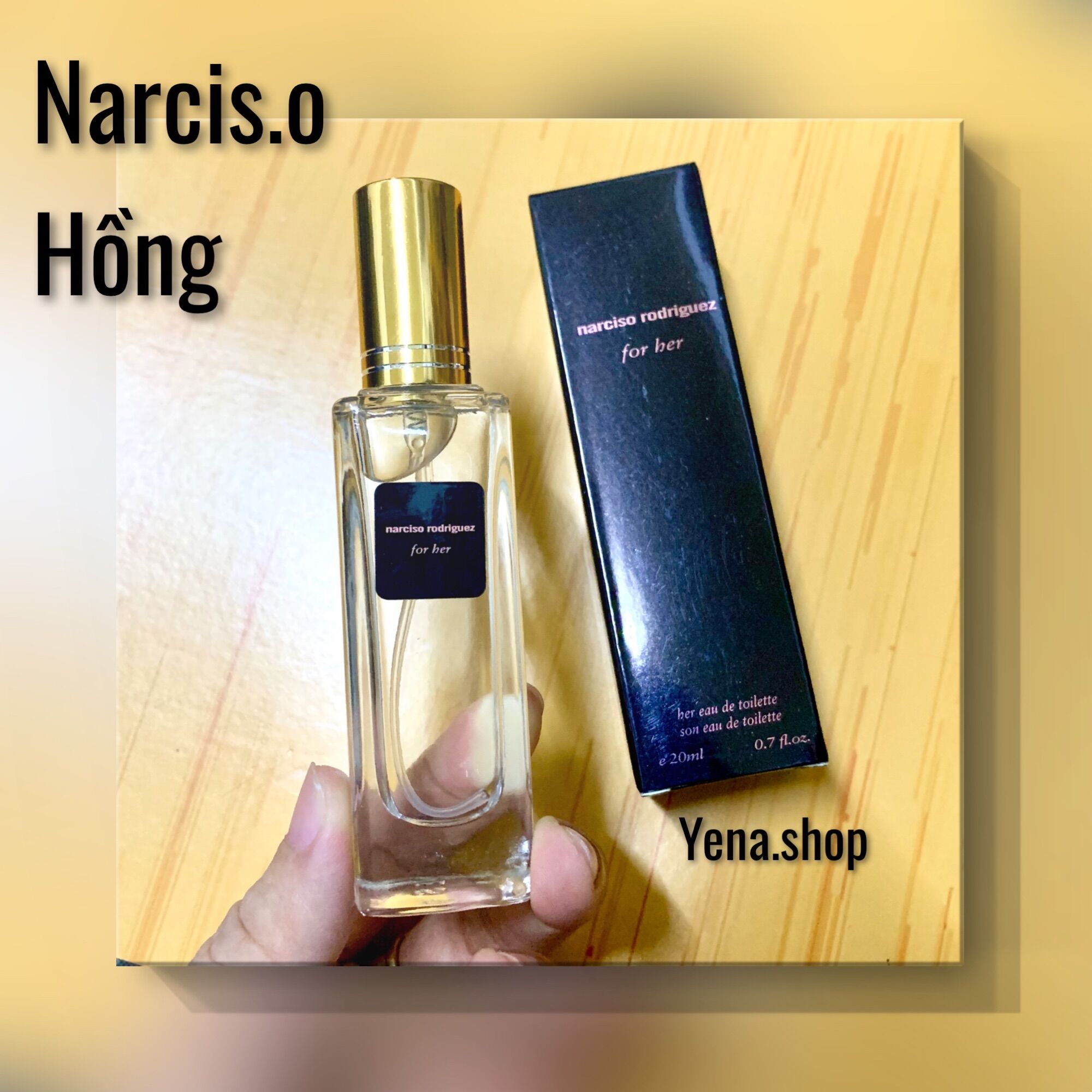 Nước hoa nữ Narciso hồng chiết 20ml