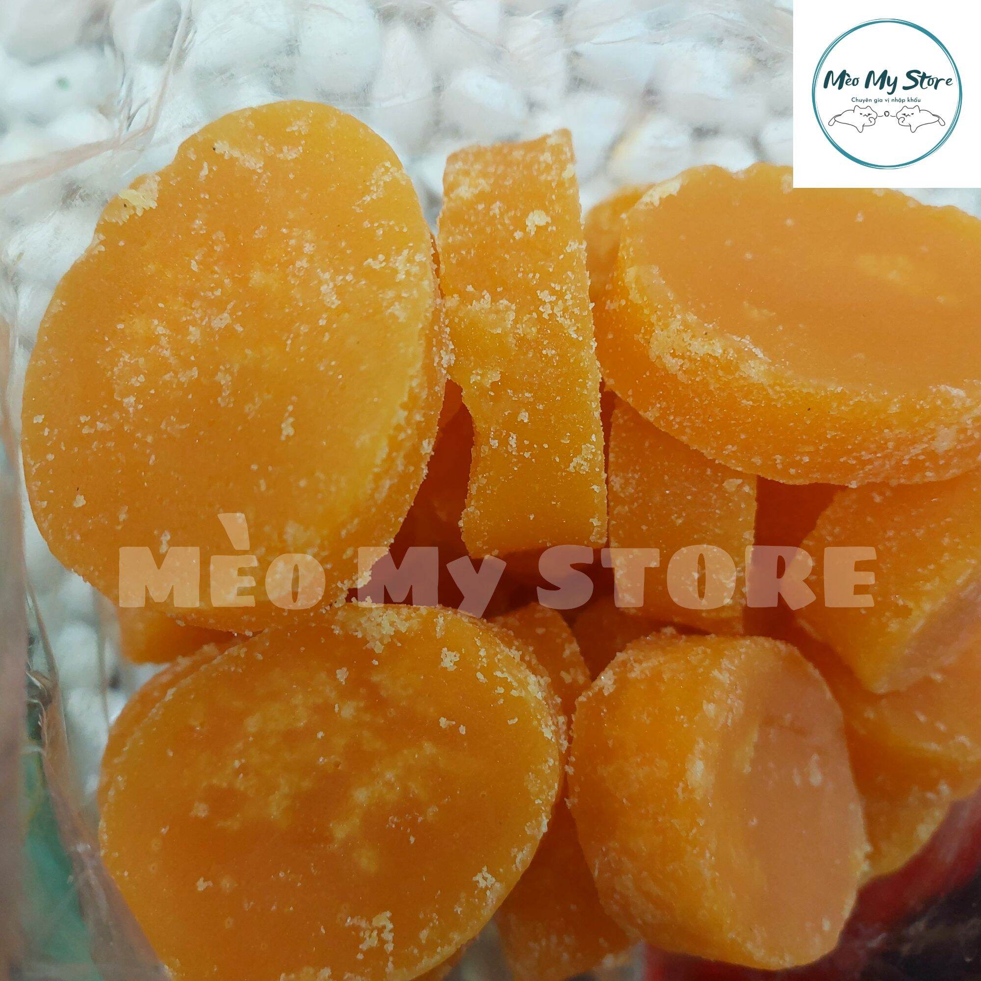 1Kg Đường Tán Màu Cam Đẹp