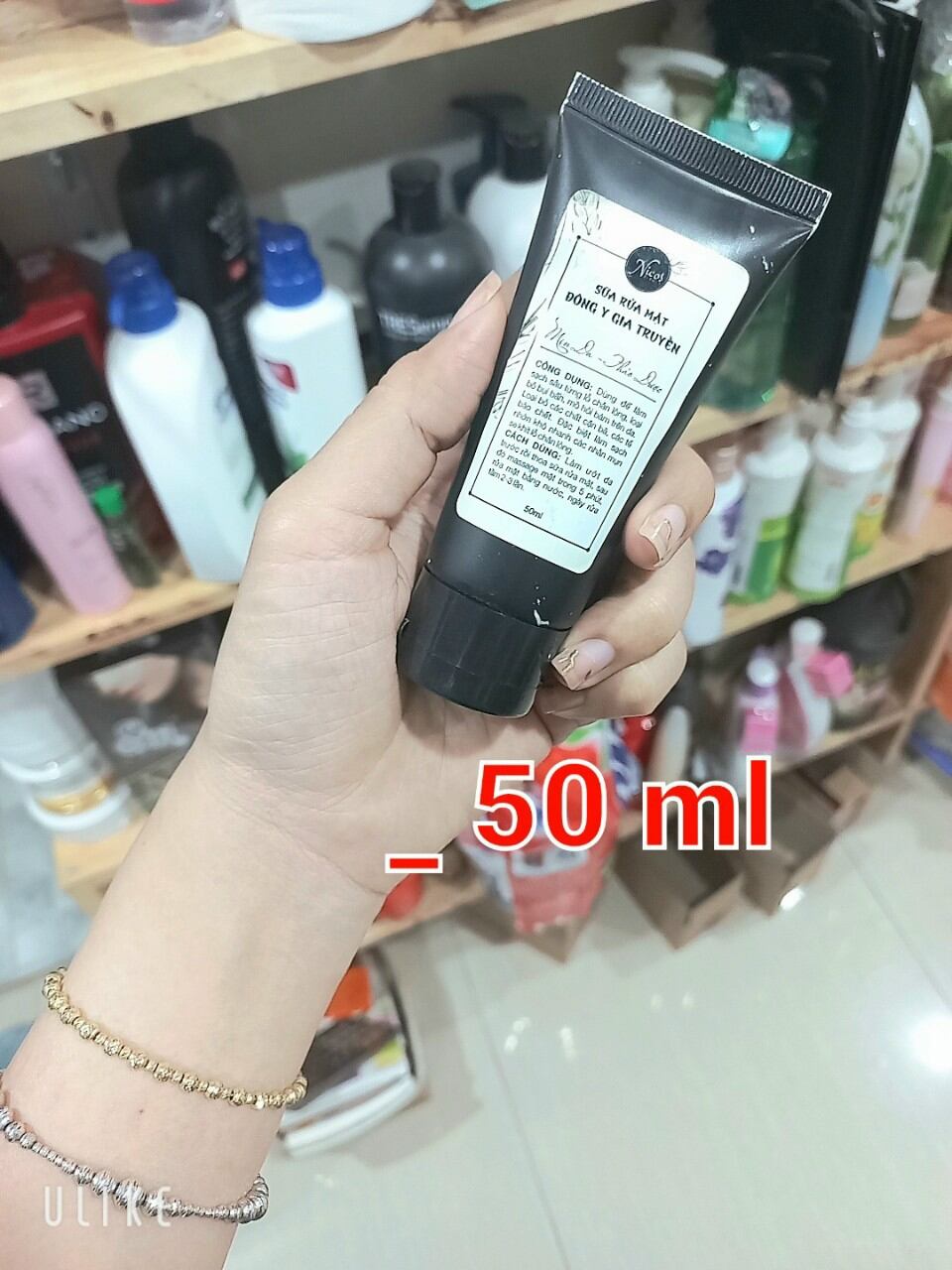 457209_ chỉ bán hàng chính hãng __ sữa rữa mặt đông y gia truyền nicos 50g.