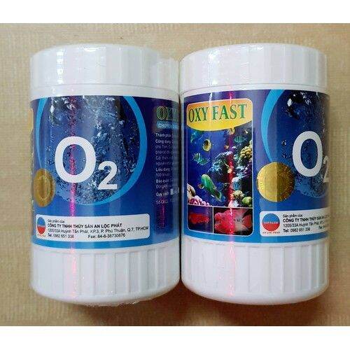OXY FAST 200 G cung cấp oxi cho hồ cá phòng mất điện