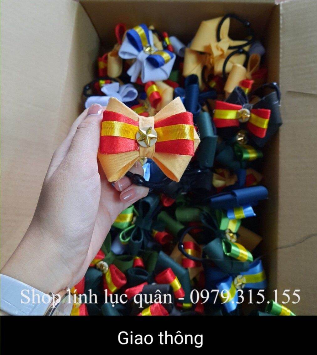 Dây cột tóc các ngành binh chủng BD, CA