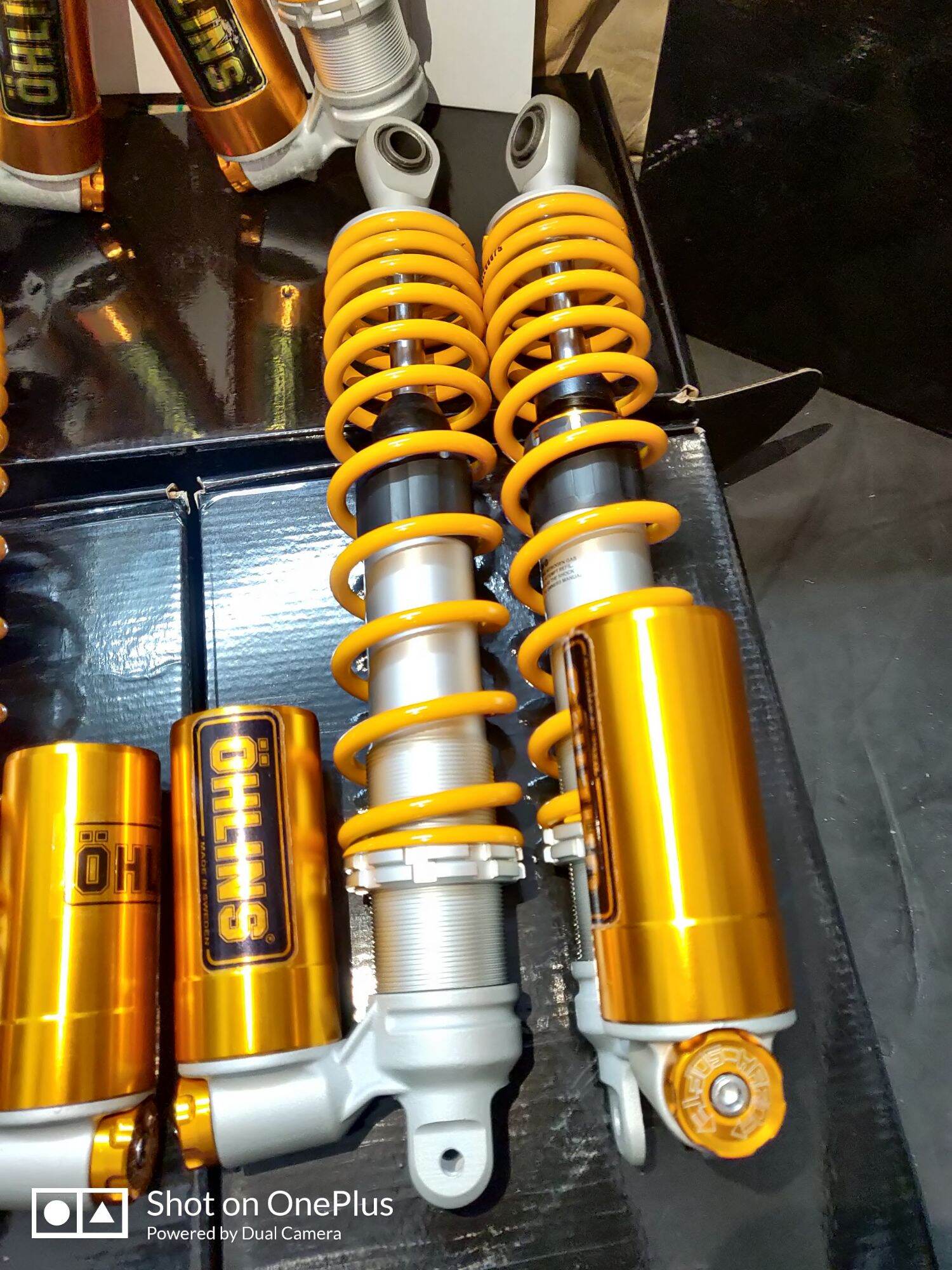 Phuộc Ohlins bình dầu dưới 38cm gắn Sh Viêt Nam