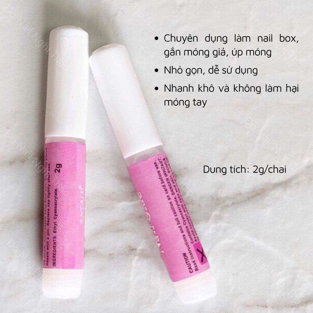 SET 10 CHAI KEO DÁN MÓNG GIẢ NAIL GLUE