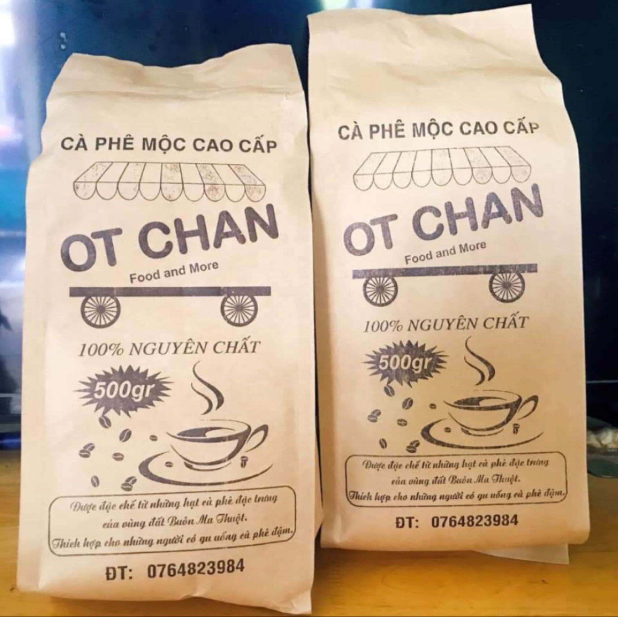 Cà phê daklak 500gr