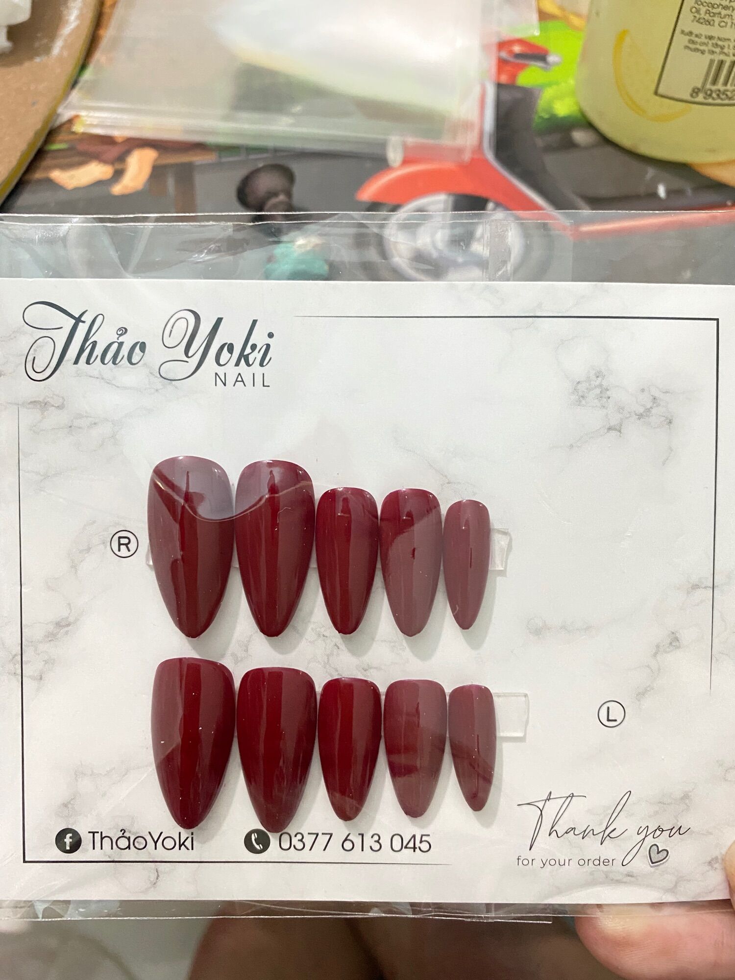 Móng tay giả thiết kế/ Nailbox thiết kế