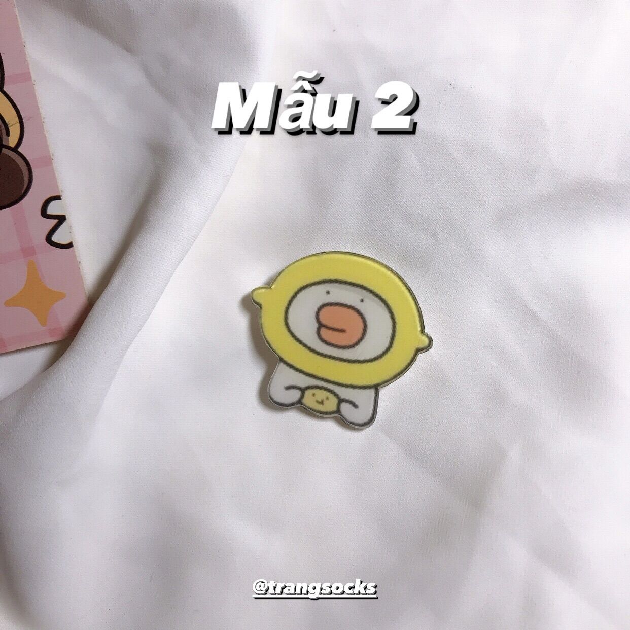 Ghim cài balo cute (P1)