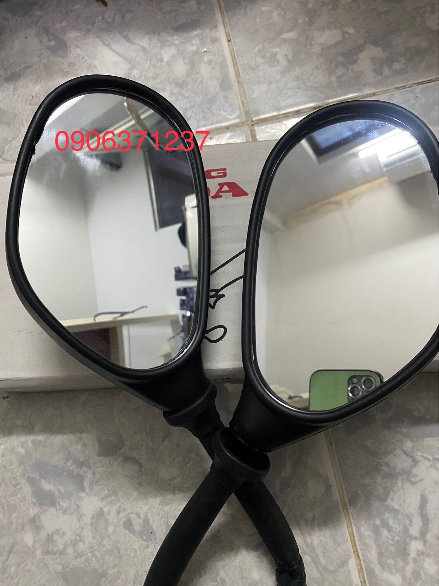 Cặp gương chiếu hậu xe SCR