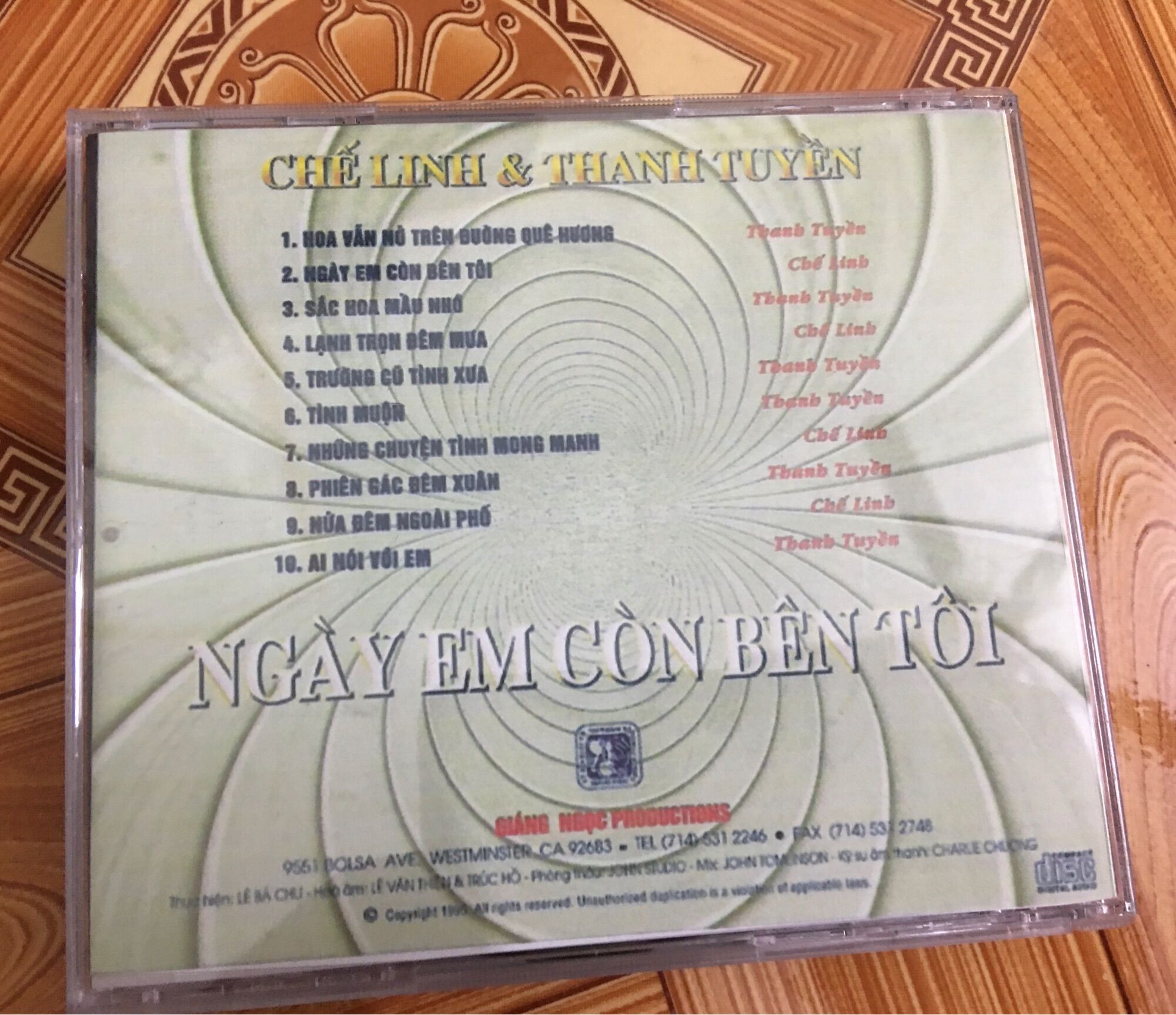 Bộ 3 CD nhạc