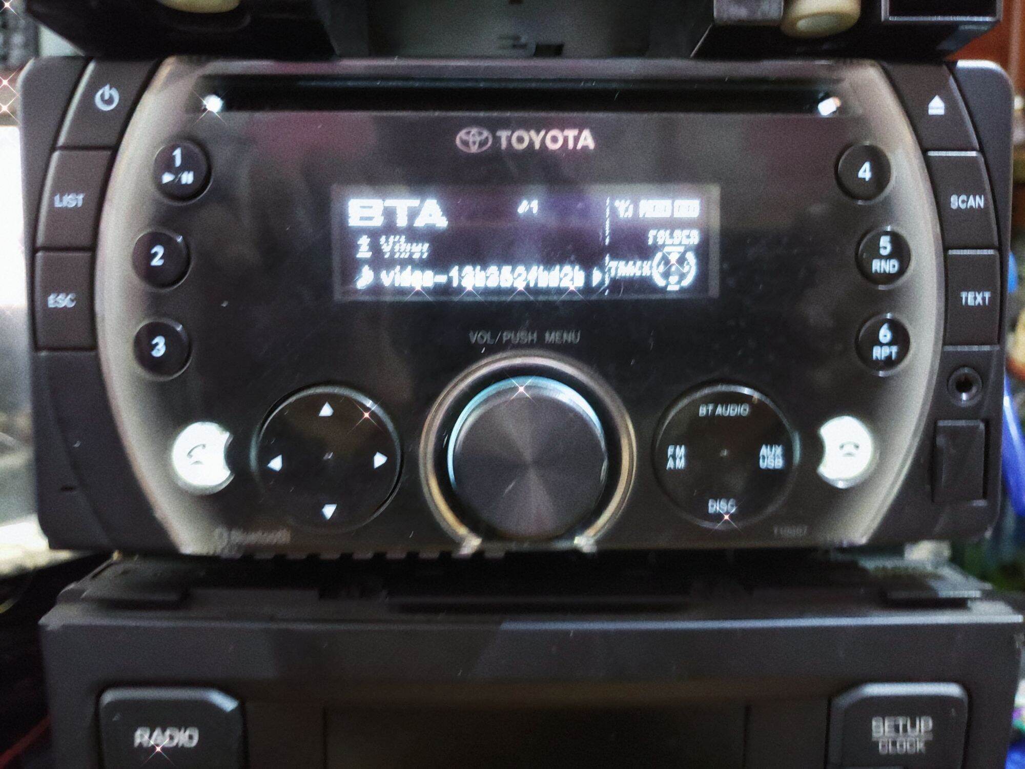 Đầu CD BLUETOOTH AUX cho xe toyota vioss : hãng Pionerr