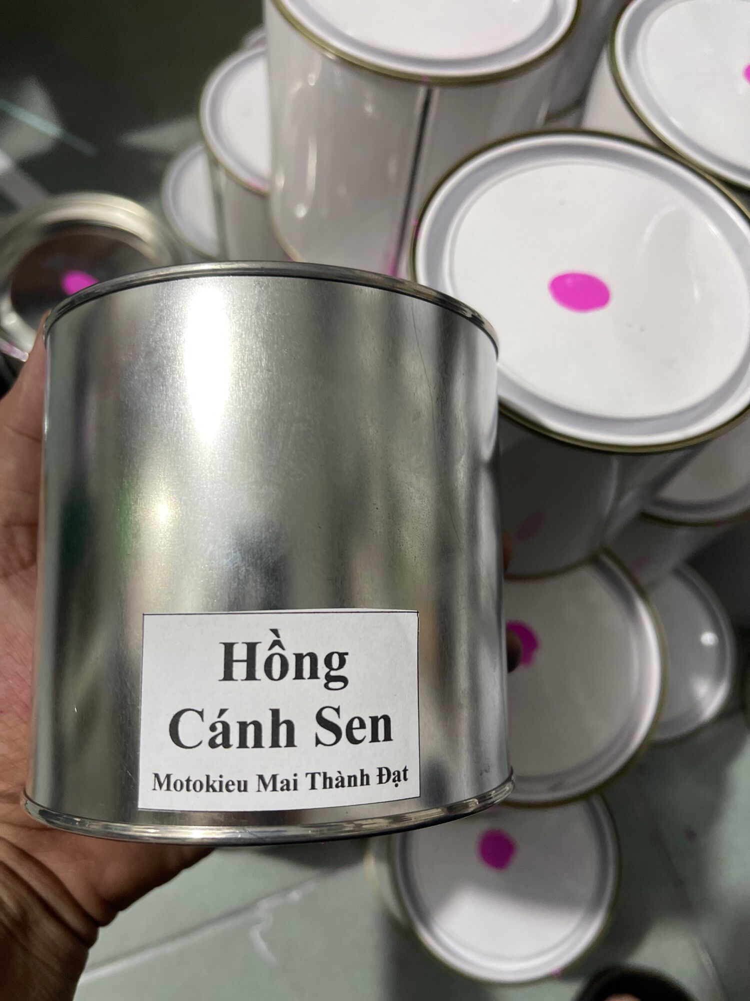 Màu Sơn Hồng Cánh Sen ( Sơn oto - xe máy )MotokieuMaiThànhĐạt