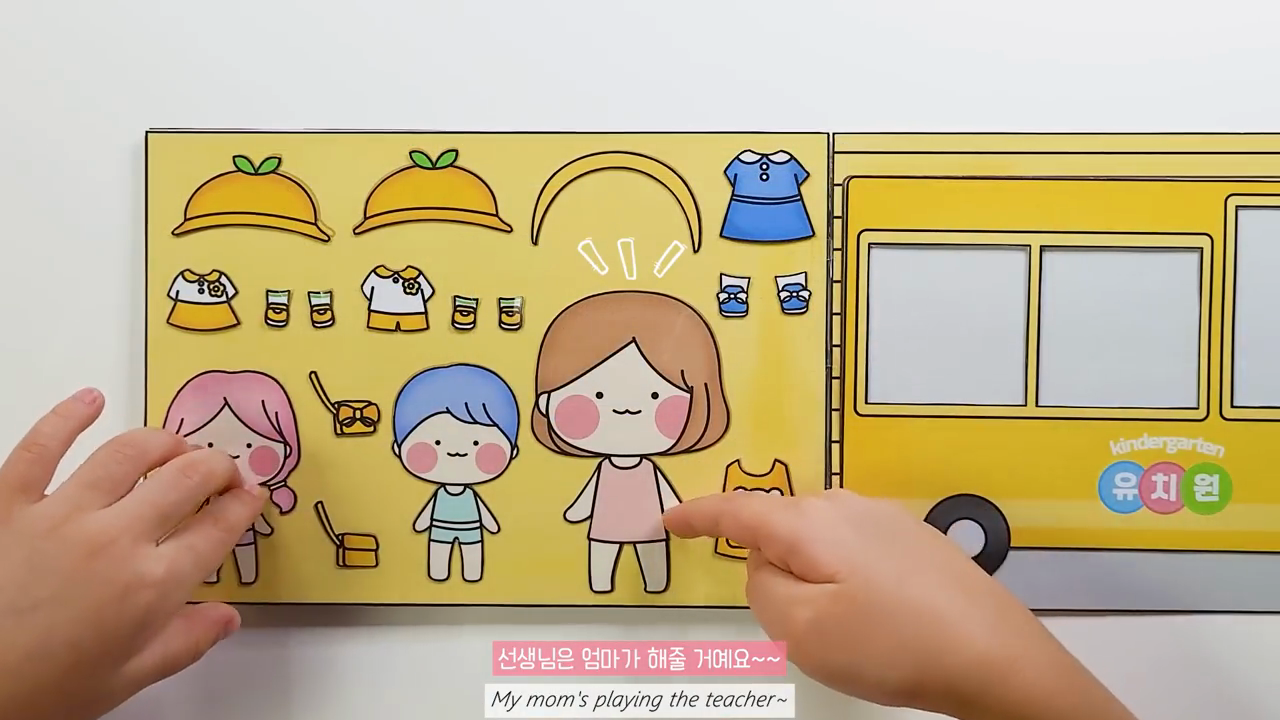 ( BÚP BÊ GIẤY) CÙNG BÉ ĐẾN TRƯỜNG