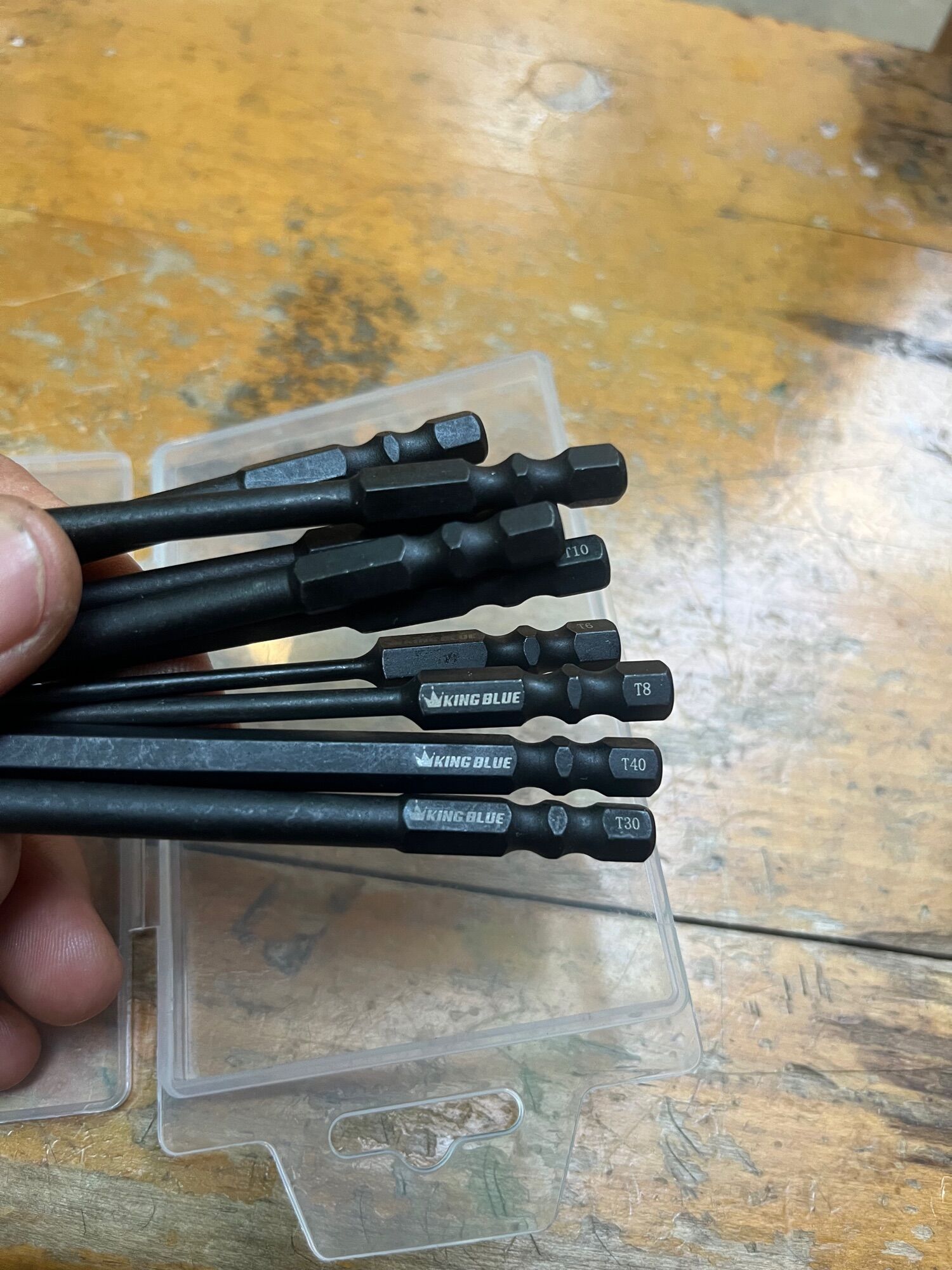 (Hàng Xịn) Bộ lục giác hoa thị KINGBLUE 9pcs
