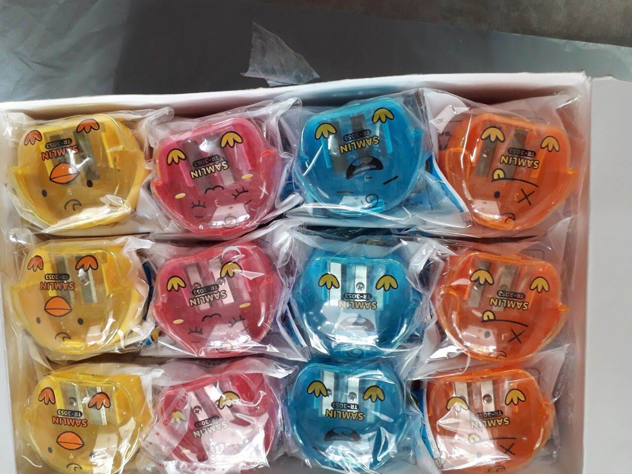 Gọt chuốt bút chì chick 2 lỗ chuốt