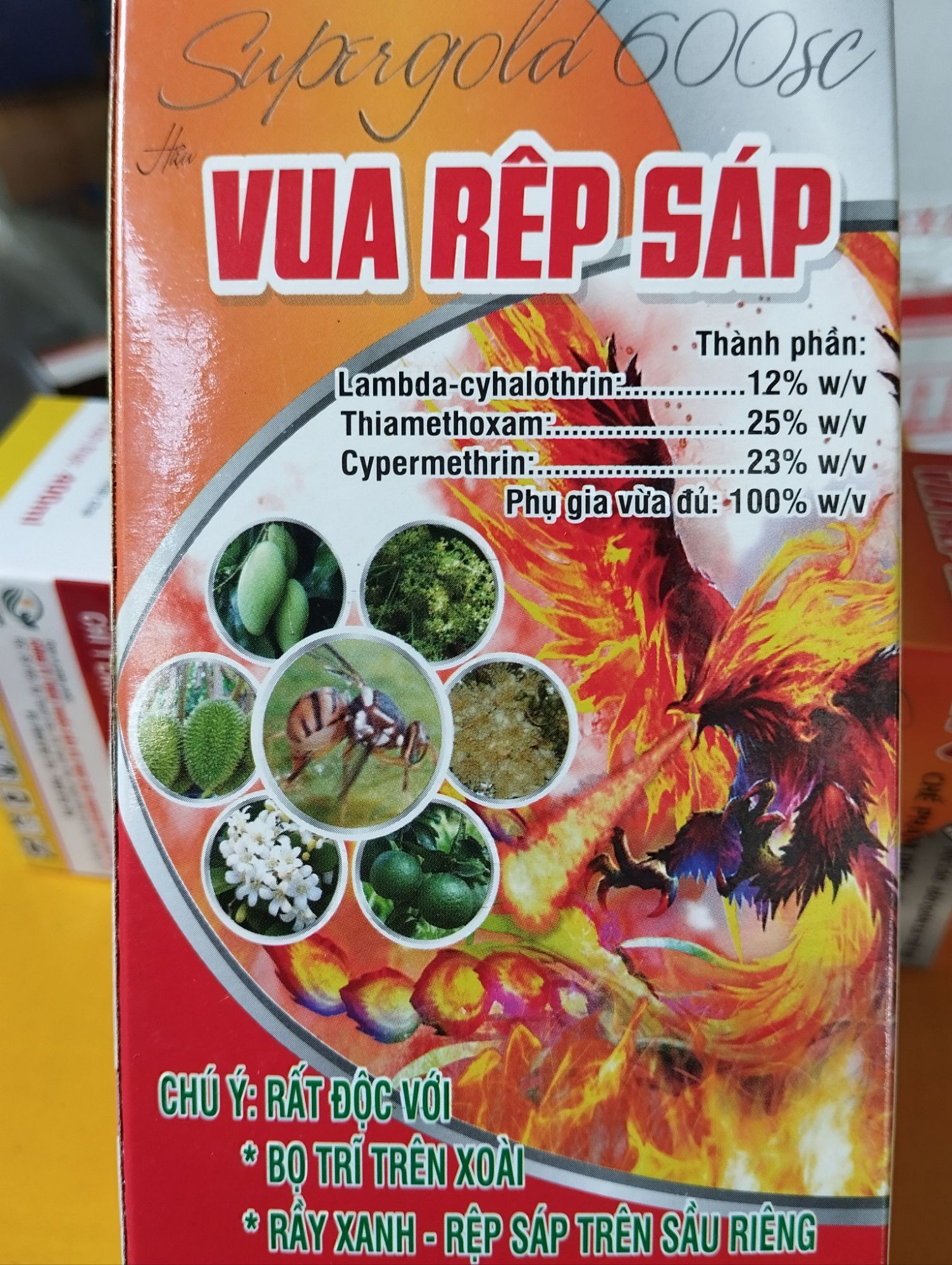 Chế phẩm Vua rệp sáp dạng sữa 2 phuy