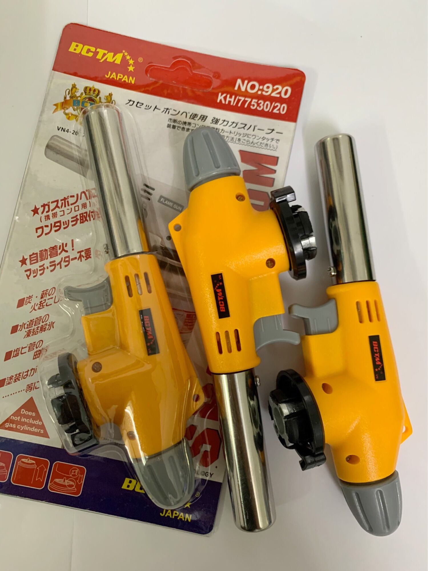 Đầu Khò Bình Gas Mini 920 _ Màu Vàng Cao Cấp