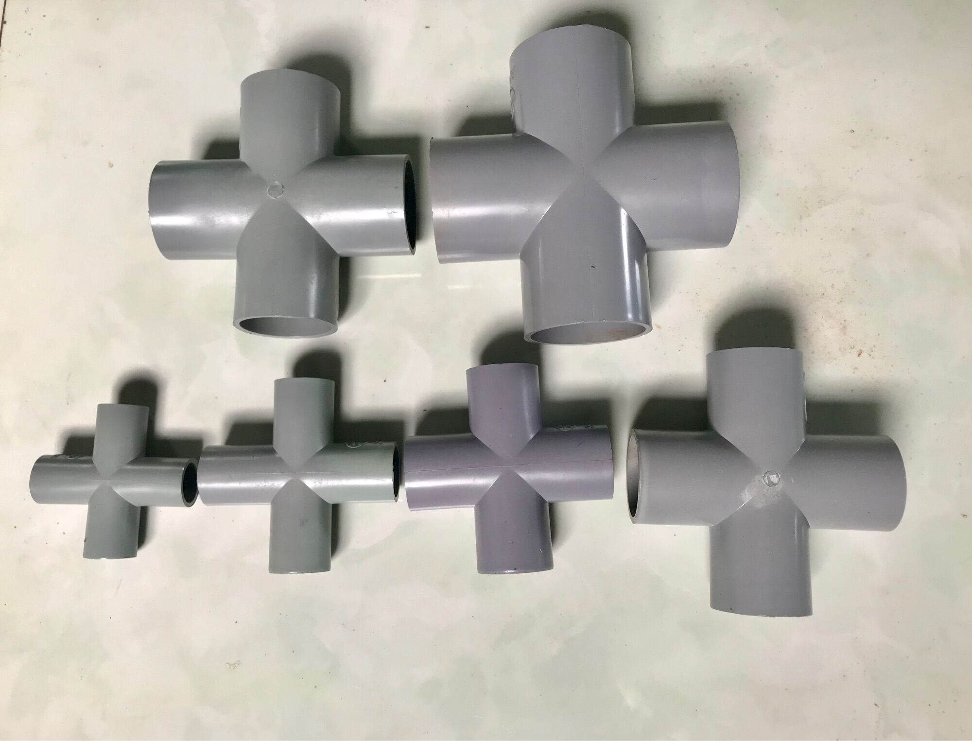 Chữ thập, dấu cộng nhựa pvc 21, 27, 34, 42, 49,60