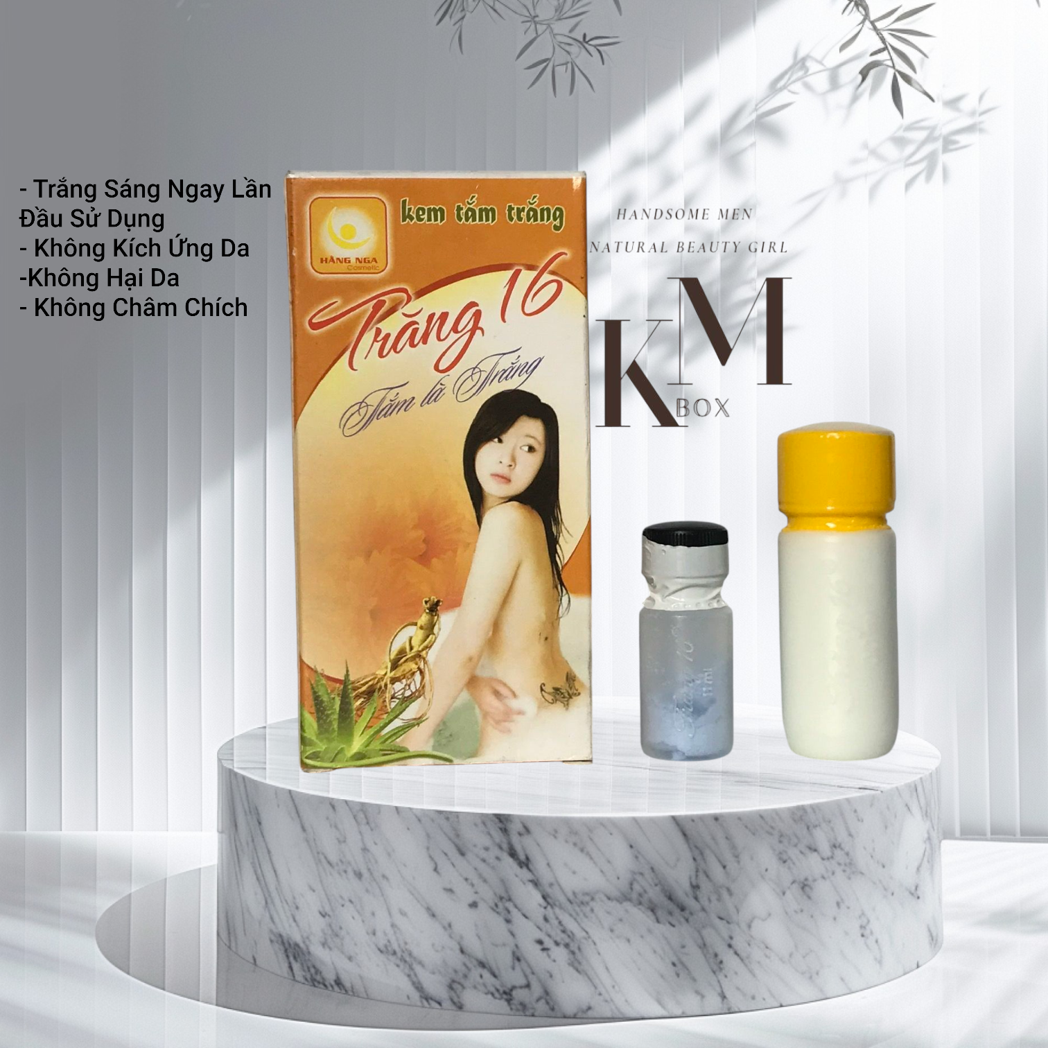 Tắm trắng body trăng 16 tắm trắng toàn thân kmbox